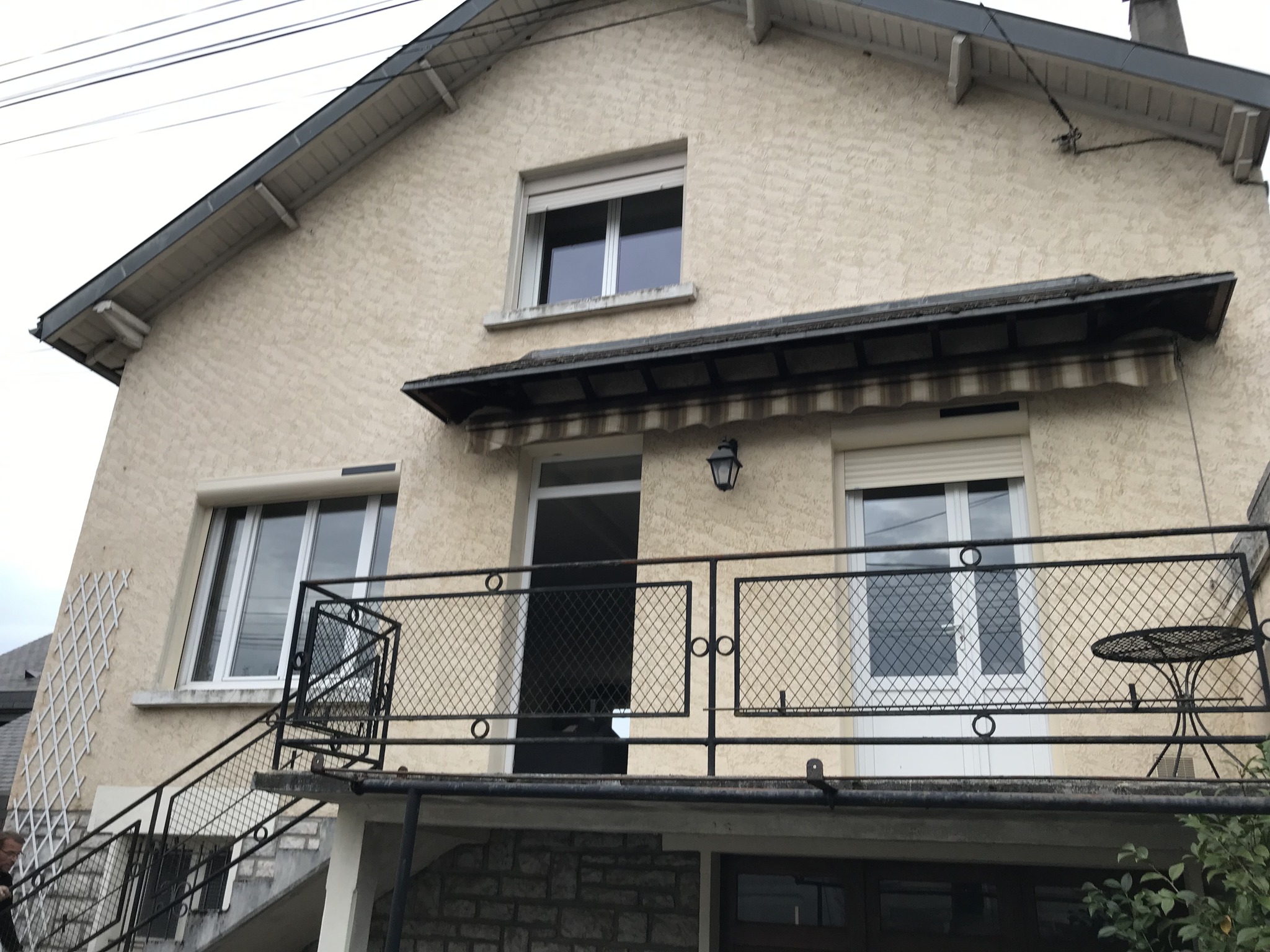 Volets roulants sur maison de ville